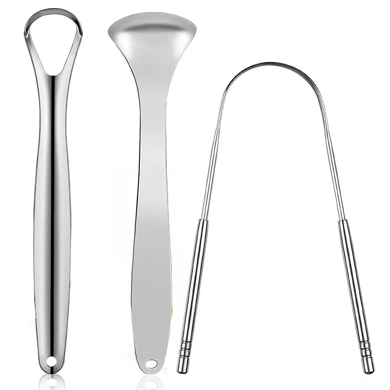 Premium metal tongue scraper(s)