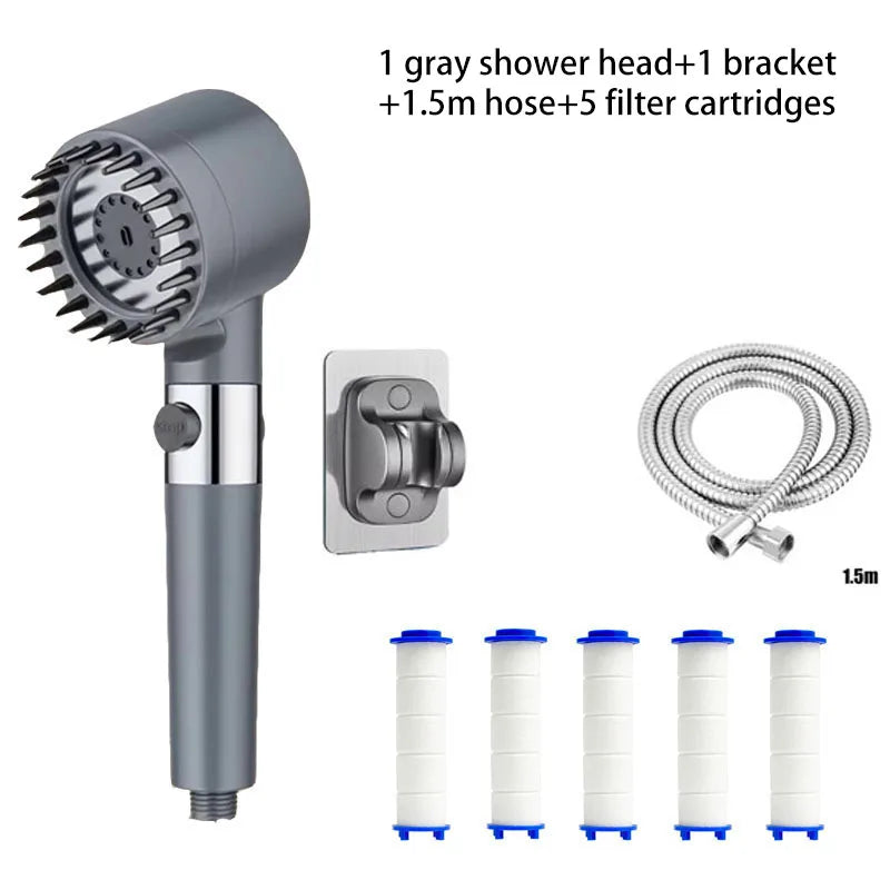 4-Mode Filtered Shower Head