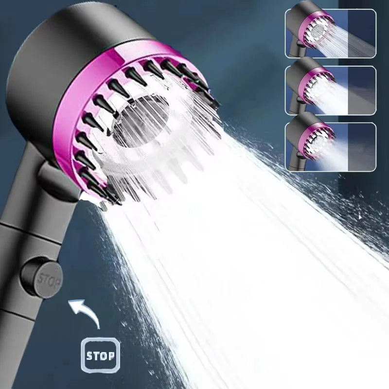 4-Mode Filtered Shower Head