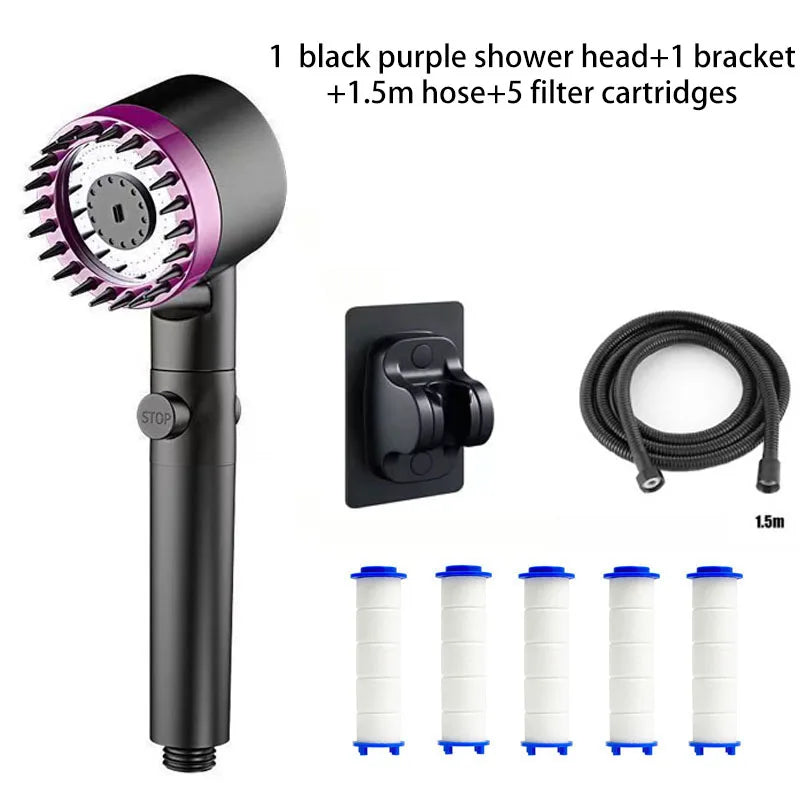 4-Mode Filtered Shower Head