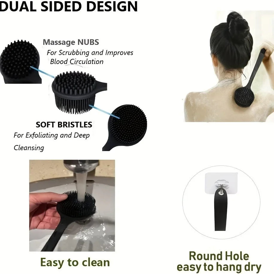 Silicone Back Scrubber