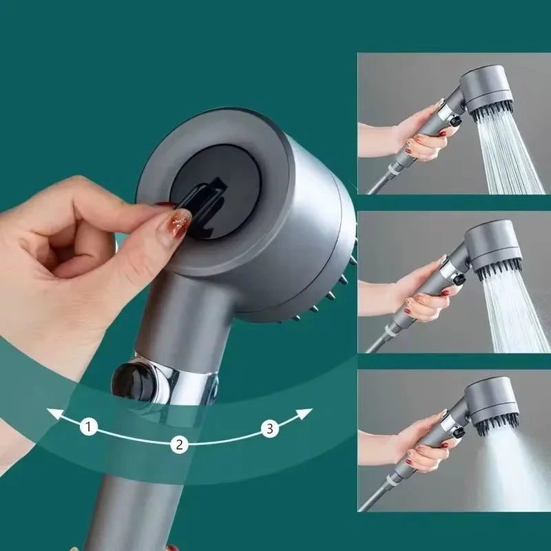 4-Mode Filtered Shower Head