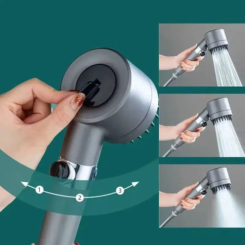 4-Mode Filtered Shower Head