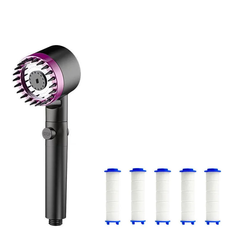 4-Mode Filtered Shower Head