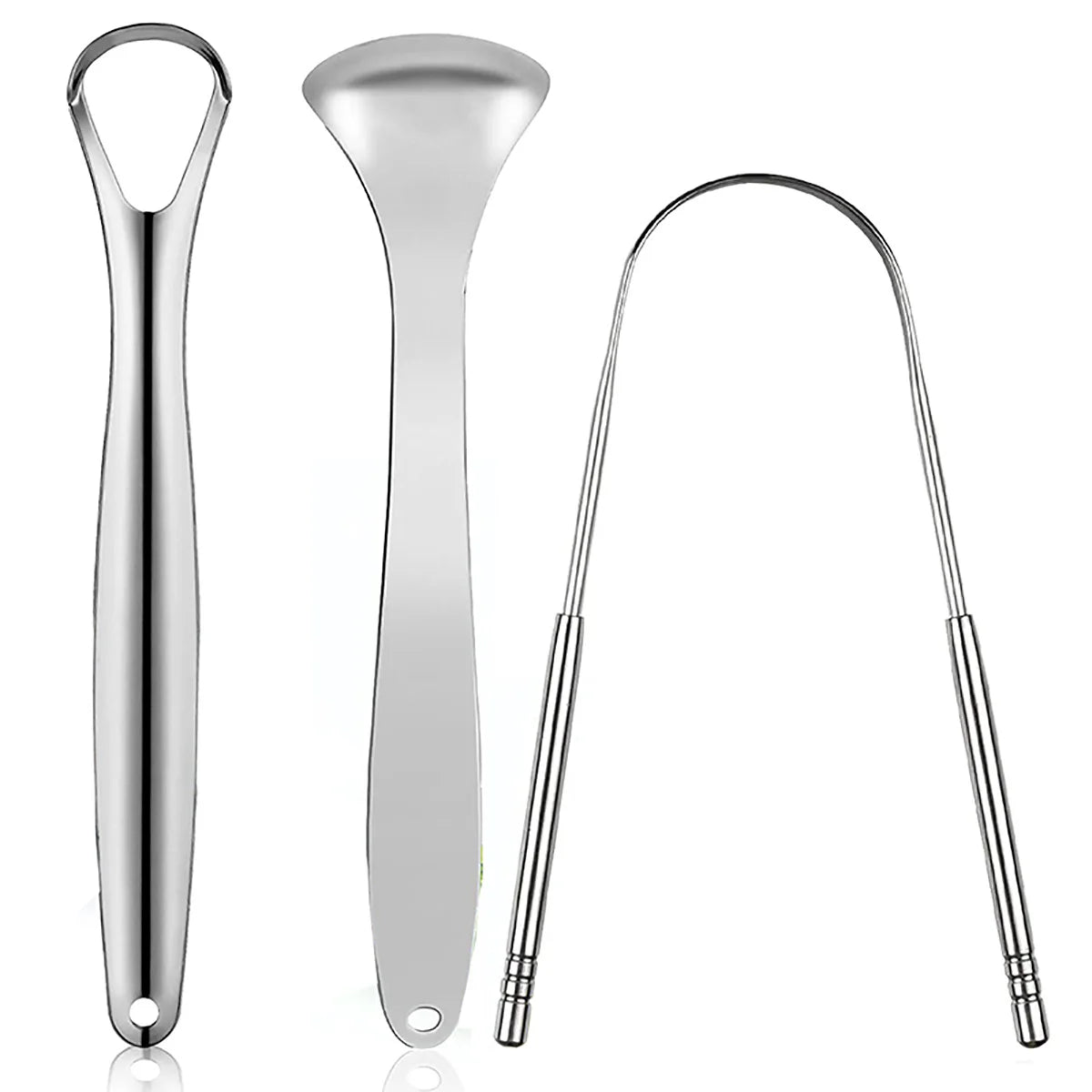 Premium metal tongue scraper(s)